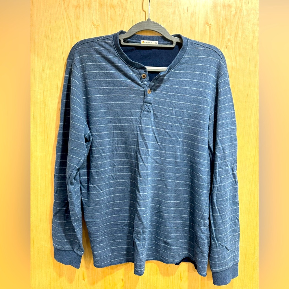 Mens Marine Layer Jersey Henley